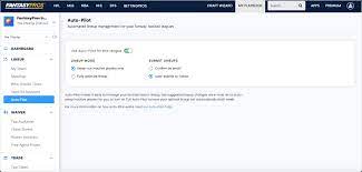 Here is an explanation of six popular types of fantasy football leagues. Fantasy Football Auto Pilot Fantasypros