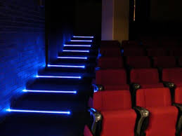 Crazy Optical Fiber And Leds Based Step Lighting Stair Lighting
