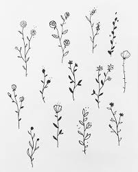 Letras De La Mano Flores In 2020 Beautiful Flower Drawings Flower Tattoo Drawings Flower Drawing