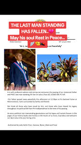 LAST MAN STANDING PASSES ON The immediate family members of Late Sir J...