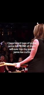 Jamie Lee Curtis Guitar: The Most Magical Guitar Solo Ever?