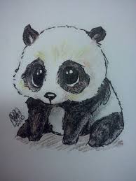 Panda Dibujo Drawing Panda Cute Panda Art Panda Sketch Animal Drawings