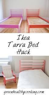 Ikea Tarva Bed Hack Ikea Bed Minimalist Kids Room Ikea Twin Bed