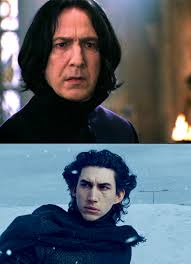 Happy beeps | star wars cast, star wars humor, adam driver. Adam Driver Kylo Ren Kinda Looks Like Alan Rickman Snape Who S With Me Imgur