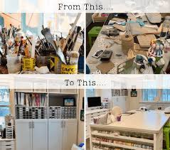 A craft room can truly get messy once you're in the works of creating something truly beautiful or practical. An Organized Craft Room Is The Best Kind Of Craft Room Positively Jane