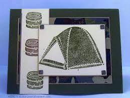 Great American Backyard Campout By Pigtail1 Cards And Paper Crafts At Splitcoaststampers Stamped Cards Cards Cards Handmade