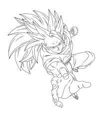 Goku Fase 3 Para Colorear Goku Dibujo De Goku Goku Dibujo A Lapiz