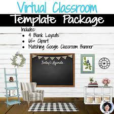 Rustic Farmhouse Virtual Classroom In 2020 Classroom Banner Virtual Classrooms Classroom Background