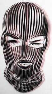 / create digital artwork to share online and export to popular image formats. Ski Mask Tattoo Drawing