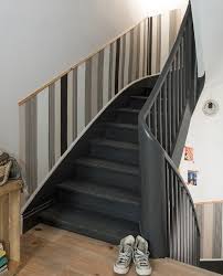 Le matériau n'est pas seulement le papier, il en existe en matières synthétiques. Habiller Un Escalier Marie Claire
