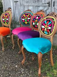 Eclectic Boho Dining Chairs Etsy Boho Dining Chairs Boho Chair Dining Chairs Diy