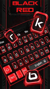 Classic black red keyboard hack for android extension: Black Red Keyboard Theme Apk Dlya Android Skachat Besplatno Na Droid Informer