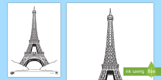 Gerne erstellen wir auch ihre ganz persönliche malvorlage nach. Der Eiffelturm Ausmalbild Teacher Made