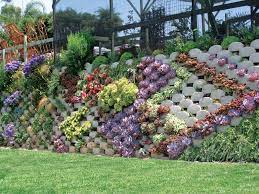 Soil Retention Backyard Retaining Walls Sloped Garden Garden Wall