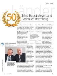 Dank der südlichen lage gehört das bundesland zu den wärmsten regionen deutschlands. 50 Jahre Hausarzteverband Baden Wurttemberg Forum Politik