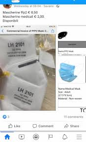 Mascherine ffp2 al miglior prezzo. Facebook