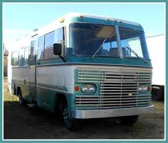 Image result for Blue 1972 Motor Home