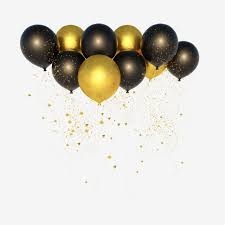 Black And White Balloons Transparent Background Black Gold Style Float Balloon C4d Stereo Poster Decoration Ribbon Png Transparent Clipart Image And Psd File For Free Download Balloon Clipart Gold Balloons Black And Gold Balloons