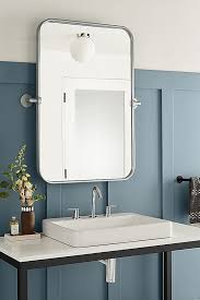 Modern Bathroom In 2020 Bathroom Vanity Base Modern Bathroom Mirrors Flushmount Ceiling Lights