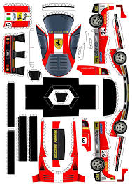 Die industriegewerkschaft druck und papier war eine gewerkschaft des deutschen gewerkschaftsbunds (dgb) mit sitz in stuttgart. Sp Papel Modelismo Papercraft Ferrari F40 Paper Model Car Car Papercraft Ferrari F40