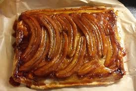 He has just stepped out of tamara's house, after we've stuffed him with lamb cooked about 17 ways, and plied him with wine. Dinner Party Dessert Banana Tarte Tatin Sushi Spuds