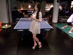 21 Photos Of Famous People Playing Ping Pong Kim Kardashian Table Tennis Player Famous People