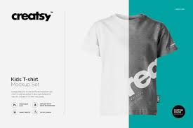 Kids T Shirt Mockup Set Shirt Mockup Kids Tshirts Tshirt Mockup