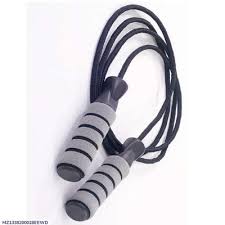 Grey Skipping Rope – Adjustable Length | Home Gym Cardio Workout