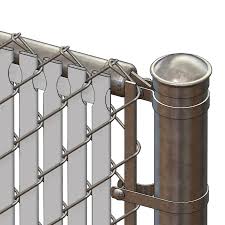 Adds beauty and privacy to both sides of the fence. Pds Tl Chain Link Fence Slats Top Lock 6 Foot White Fence Supply Inc