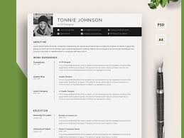 Layouts are designed by professionals. Free Clean Resume Template Psd 2021 Daily Mockup