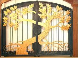 All of our iron gates are made from pure, solid, wrought iron, never hollow or made with cheap filler metals. Wrought Iron Gates Iron Gate Monarch Custom Doors Custom Gates Custom Door Wrought Iron Gates