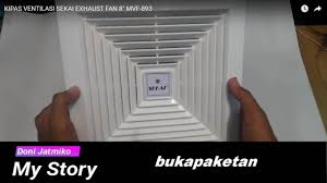 Di era modern, kamu tak hanya diberikan opsi untuk. Kipas Ventilasi Sekai Exhaust Fan 8 Mvf 893 Youtube