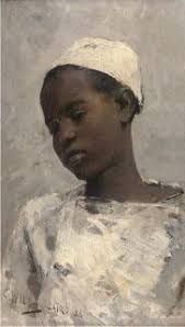Portrait of Ina, A Friend of The Artist by Julius Leblanc Stewart
