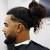 Man Bun Curly Hair