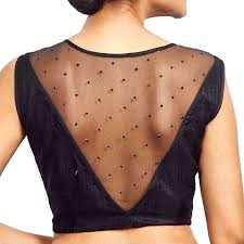 Black Boat Neck Crop Top Lehenga Blouse Design V Shape Black Blouse Designs Netted Blouse Designs Blouse Designs