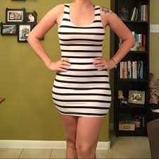 Black And White Striped Tank Top Dress Black And White Striped Tanktop Dress Tank Top Dress Dresses Striped Dress