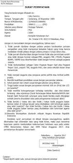 Disini idekredit.com akan memberitahukan beberapa hal penting mengenai surat pernyataan pembayaran hutang. Contoh Surat Pernyataan Cpns 2018 Download Format Surat Lamaran Cpns