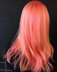 15 Super Gorgeous Pastel Dye Jobs To Inspire Your Next Hair Color Appointment Peach Hair Coral Hair Peach Hair Colors