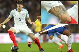 John stones (cb) blocked adams's shot and headed against a post. The 20 Most Unusual Footballer Tattoos John Stones Joins Lionel Messi Sergio Ramos And Dele Alli On The List Mirror Online