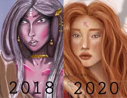 Digital Art Test and Upcoming Illustrations Feedback