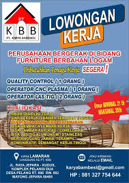 Loker grobogan, loker jateng, loker jepara, loker. Info Loker Jepara Terkini Home Facebook
