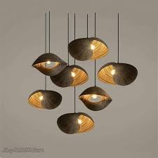 Ceiling lighting is more than just gorgeous chandeliers and discreet recessed lights; Bamboo Weaving Seashell Pendant Lamp Dining Room Parlor Kitchen Hanging Lamp Creative Coffee Country Decor Pendant Light Fixture Pendant Lights Aliexpress Hanging Lamp Design Kitchen Hanging Lamps Pendant Lamp Dining