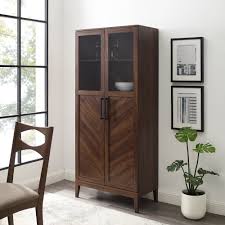 Crafted from poplar hardwood solids and wood products, it boasts a rich plantation cherry finish on cherry veneers. Sand Stable Isabelle Chevron China Cabinet Reviews Wayfair