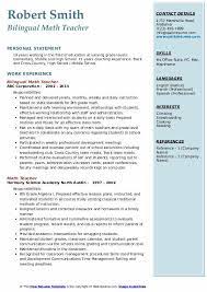 We would appreciate your comments and feedback. Math Teacher Resume Samples Qwikresume