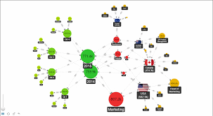 network chart custom visual for microsoft power bi