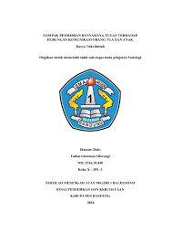 Maybe you would like to learn more about one of these? Karya Tulis Ilmiah Sosial Research Papers Academia Edu