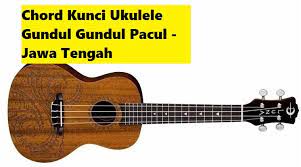 Chord Kunci Ukulele Gundul Gundul Pacul - Jawa Tengah - CalonPintar.Com