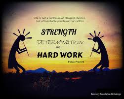 Strength Determination And Hard Work Indian Proverbs Work Hard Native Art