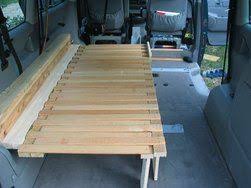 Bett aus holz t4 caravelle bett t4 camper bett klappbett t4. Motorrad Im T4 Die Losung Von Dirk Gaskutsche De Bett Bauen Bett Bett Ideen