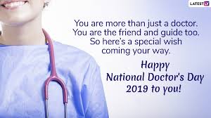 Every year on july 1, india celebrates national doctors day in honour of dr bidhan chandra roy, a bharat ratna awardee, former chief minister of west bengal and one of the most popular congress leaders from. National Doctor S Day 2019 Wishes Whatsapp Stickers Quotes Gif Image Messages And Thank You Greetings To Wish Your Doctor On July 1 Latestly